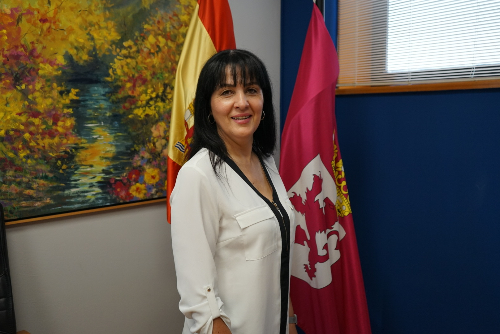 Imagen de la alcaldesa de San Andrés del Rabanedo, Ana María Fernández Caurel