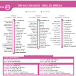 Horario e itinerario de Línea M10