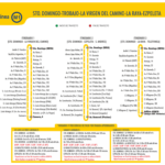 Horario de la línea 1: Santo Domingo, Trobajo, La Virgen del Camino, La Raya, Ezpeleta
