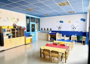Aula de la escuela municipal hermana Carmen Gómez